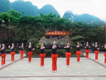 幸福天天广场舞《锡林郭勒的星星》教学视频