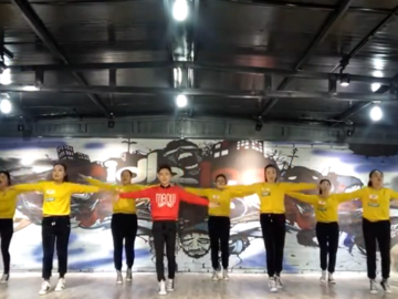 杨光的广场舞《一起嗨个够》教学视频