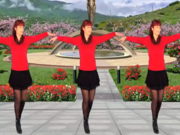 惠州石湾玲玲的广场舞《一起嗨个够》教学视频
