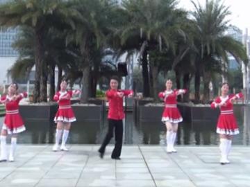 廖弟广场舞《我的蒙古马》教学视频