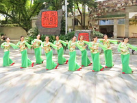 广西柳州彩虹广场舞《茉莉花香》视频
