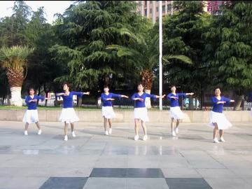 湖北玉米广场舞《健康走出来》教学视频