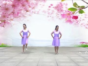 同州冰花广场舞《爱的歌谣》视频