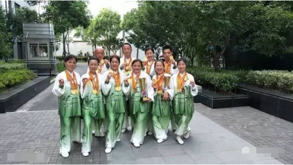 第二届台州国际武术节 新成路街道太极队摘冠