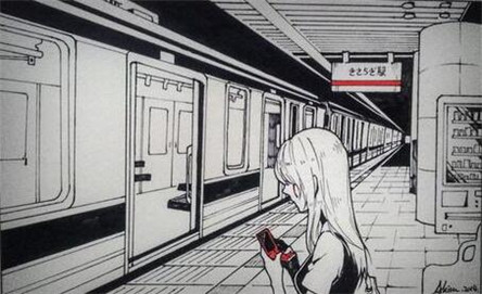 日本都市传说如月车站事件 去到另一个世界的女孩